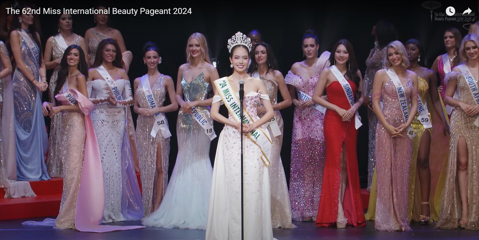 Hoa hậu Thanh Thủy ẵm vương miện Miss International 2024