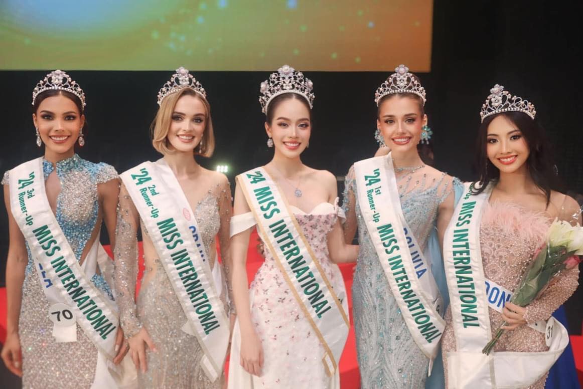 Hoa hậu Thanh Thủy ẵm vương miện Miss International 2024